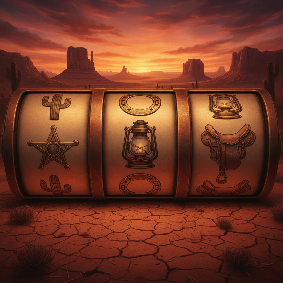 Sundown Reels — frontier slot game